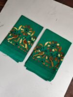 Handicraft Kantha Stitch Cotton Blouse Piece Material (2pc) - Image 3