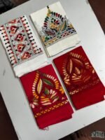 Blouse Material kantha Stitch Blouse piece - Image 3
