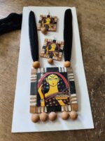 Terracotta jewellery Set for Women (Sticker Print)