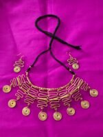 Brass Metal Handmade Necklace Set For Women Girls