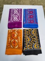 Hand work Kantha Stitch Blouse Piece (4 Colour Set) - Image 3