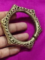 Dokra Brass Bracelet For Women – Vintage Ethnic Design - Image 4