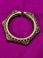 Dokra Brass Bracelet For Women – Vintage Ethnic Design - Image 3