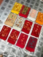 Buy Unique Kantha Stitch Blouse Material Wholesale (12pc) - Image 3