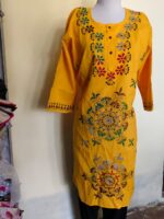 Kantha Stitch Long Kurti