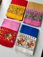 Hand embroidery Dual Color Blouse piece (4 piec) - Image 2