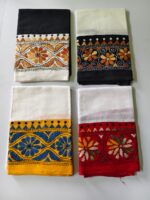 Hand stitch Dual Color Blouse piece (4 piec)