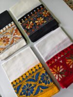 Hand stitch Dual Color Blouse piece (4 piec) - Image 3