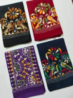 Kantha Blouse Dress material (4 piec)  blouse will be made - Image 3