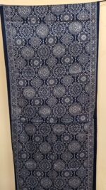 Ajrakh Mashru Modal Silk Hand Block Stole For Women - Image 3