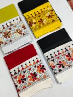 Hand embroidery Dual Color Blouse piece (4 piec) - Image 3