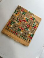 Kantha stitch Cotton Blouse piece For Women - Image 3