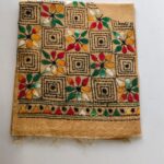 Kantha stitch Cotton Blouse piece For Women