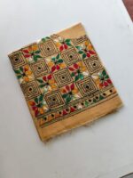 Kantha stitch Cotton Blouse piece For Women - Image 2