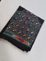 Kantha stitch Cotton Blouse piece For Women - Image 3