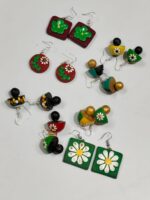 Terracotta earrings Multi colour (quantity 8 Set) - Image 5