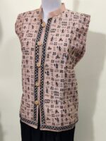Handmade: Unisex Cotton Tribal Motif Jacket - Image 2