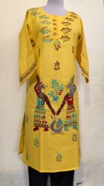 Kantha Stitch Long Kurti - Image 2