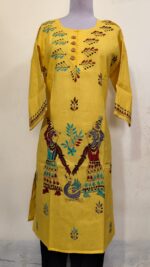 Kantha Stitch Long Kurti