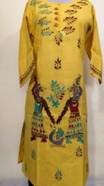 Kantha Stitch Long Kurti - Image 4