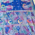 Blue saree