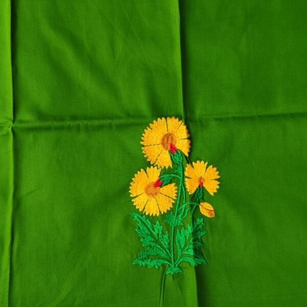 Embroidered Blouse Piece – Floral Crafts
