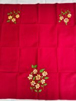 Embroidered Blouse Piece – Floral  Motif - Image 2