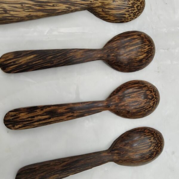 Small Wooden Spoons Salt, Sugar and Spice Spoons