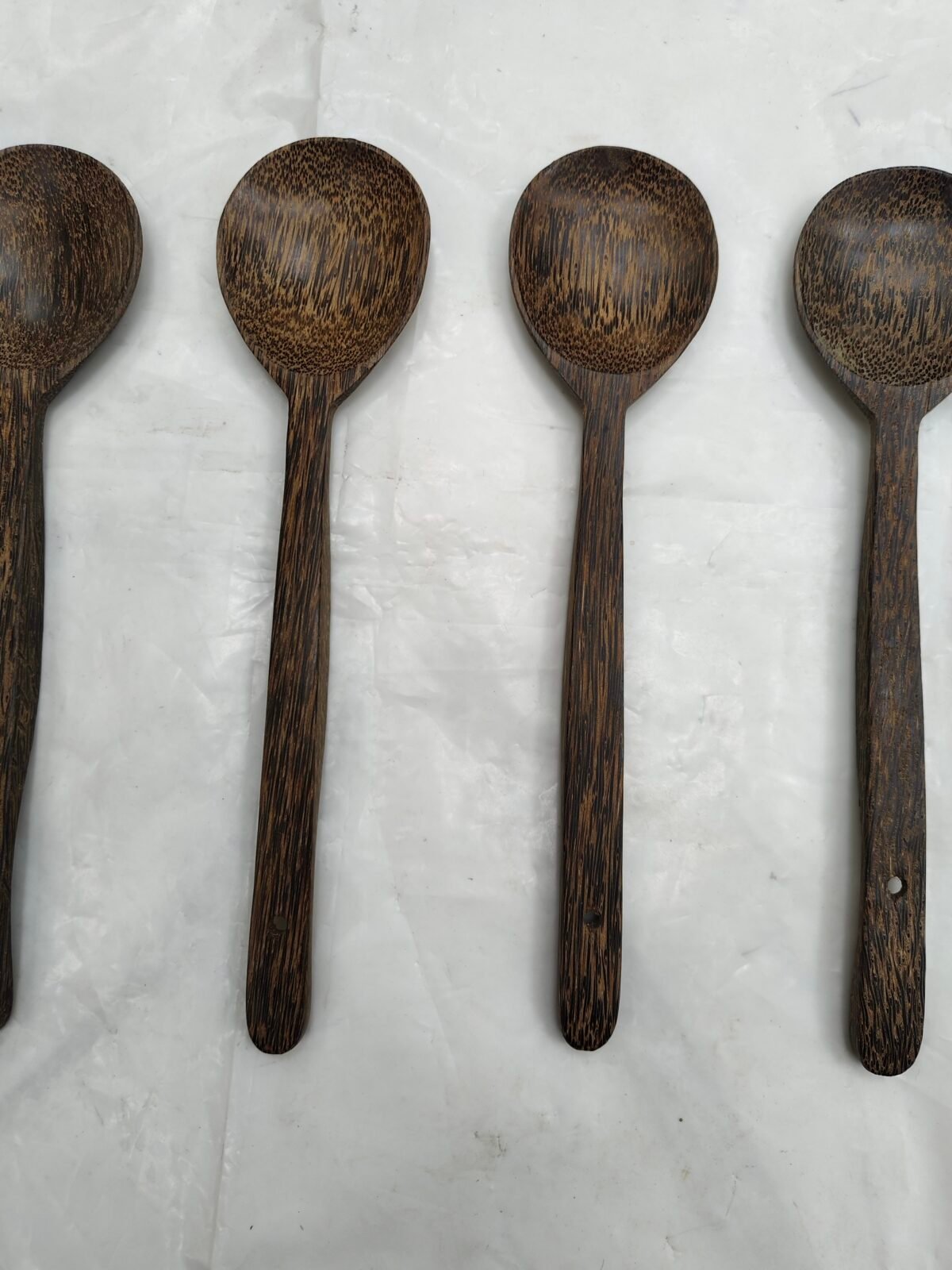 Small wooden spoons of salt - and spice spoons - Image 1