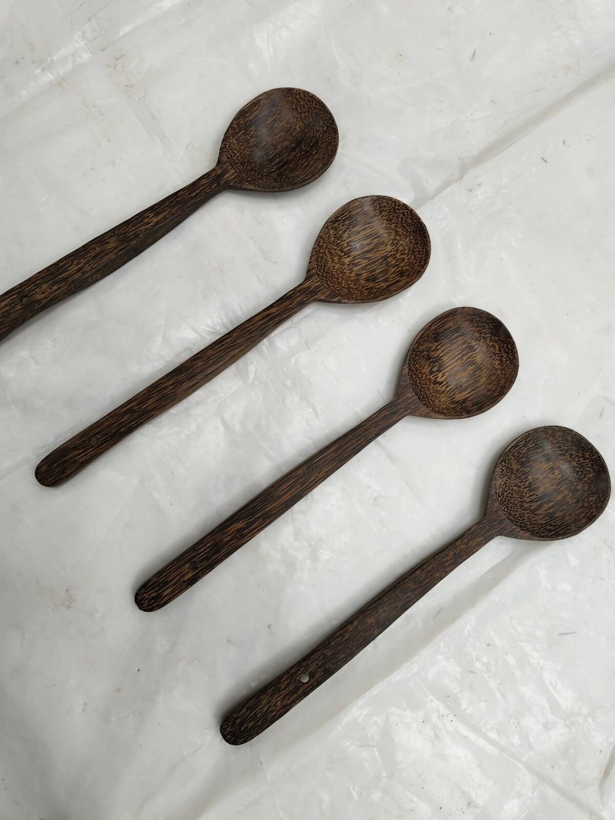 Small wooden spoons of salt - and spice spoons - Image 4
