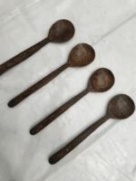 Small wooden spoons of salt - and spice spoons - Image 4