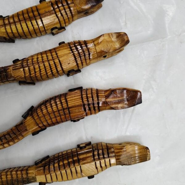Decorative Showpiece - Wooden Crocodile wholesale