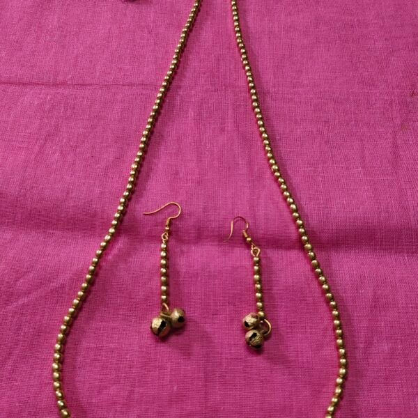 Dhokra Brass Ghungroo Jewellery