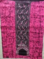 Kantha Stitch Batik Salwar Suit (Hot Pink) - Image 3