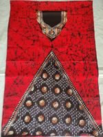 Pure Cotton Kantha Batik Salwar Suit (Red) - Image 4