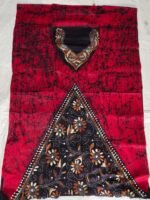Pure Cotton Kantha Stitch Batik Salwar Suit Piece - Image 4