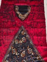 Pure Cotton Kantha Stitch Batik Salwar Suit Piece - Image 3