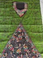 Handcrafted Kantha Batik Salwar Suit 3 Piece Set - Image 5