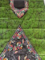 Handcrafted Kantha Batik Salwar Suit 3 Piece Set - Image 6