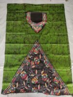 Handcrafted Kantha Batik Salwar Suit 3 Piece Set - Image 3