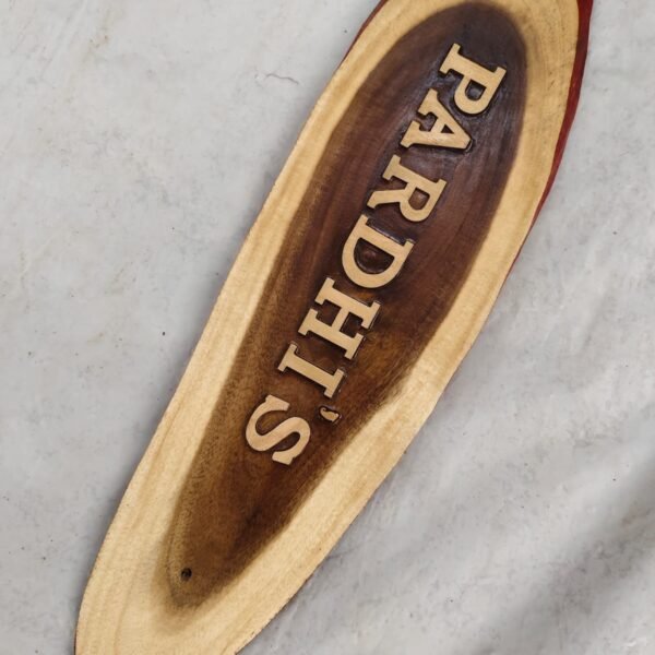 Wooden Name Plate (Pardhi's)