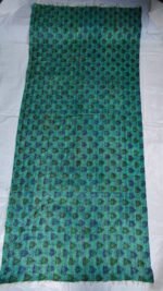 Kantha Stitch Patchwork Silk Stole Multicolour - Image 5