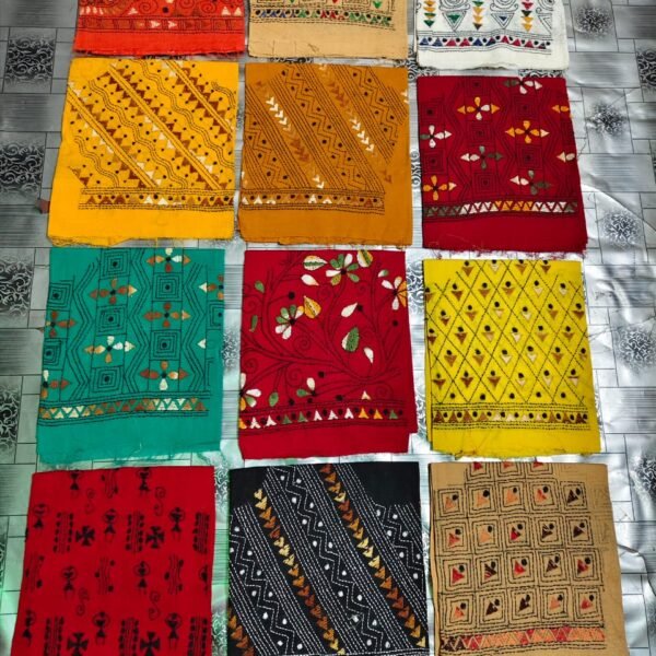 Semi kantha Blouse Material Cotton Wholesale