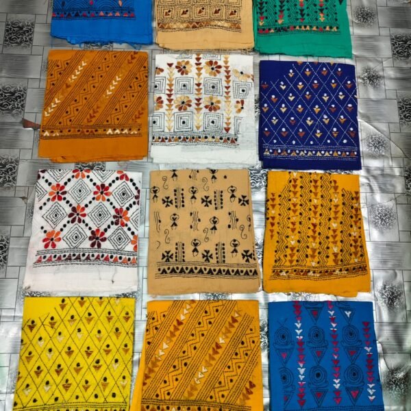 Kantha Blouse Material Cotton wholesale (Quantity 12 piece)