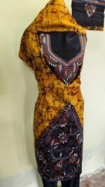 Handcraft Kantha Batik Salwar Suit Piece Set - Image 5
