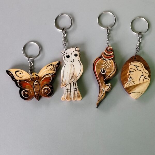 Wooden Key Rings — Unique Handicraft