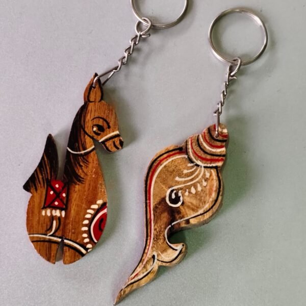 Handmade Wooden Key Rings