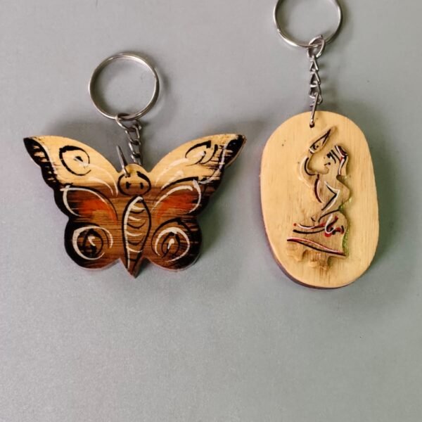 Handmade Wooden Key Rings — and Crafted