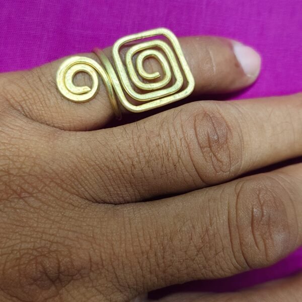 Handicraft Brass Finger Ring For Women and Men
