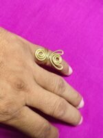 Handicraft Brass Finger Ring For Women and Girls